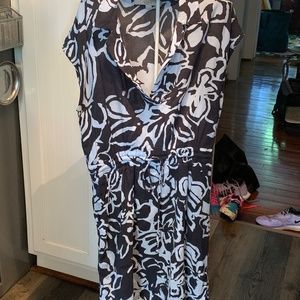 Ann Taylor Loftdrawstring‎ waist summer dress. Worn a few times
